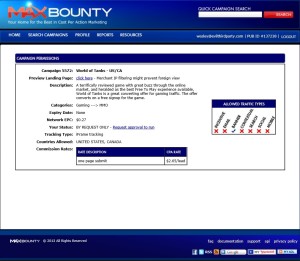 Maxbounty Approval Tips