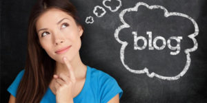 What is blogging